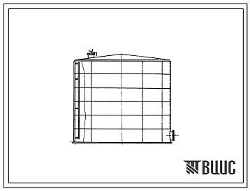 Типовой проект 705-4-29 Стальной вертикальный надземный цилиндрический резервуар для неагрессивных химпродуктов емкостью 700м3.
