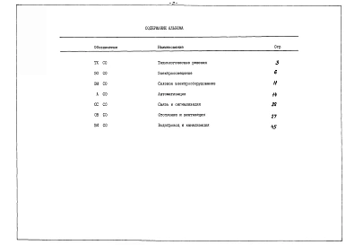 Альбом 2 Спецификации оборудования