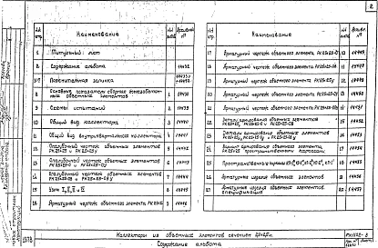 Альбом 1 Рабочие чертежи 