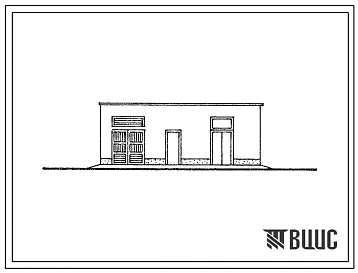 Типовой проект 407-3-489с.13.87 Трансформаторная подстанция с четырьмя кабельными вводами 6-10 кВ на два трансформатора мощностью до 2х630 кВА, тип К-42-630 М4 (с выкаткой трансформаторов в обе стороны). Стены из блоков пиленого известняка.  Для Молдавско