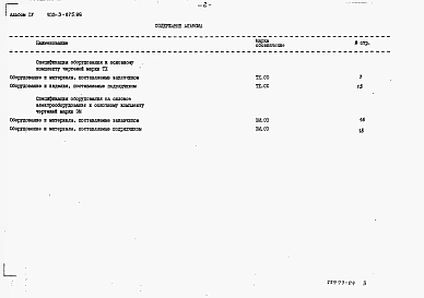 Альбом 4 Спецификации оборудования     