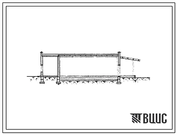 Типовой проект 701-4-48 Холодильник распределительный одноэтажный емкостью 100 т с воздушной системой охлаждения.