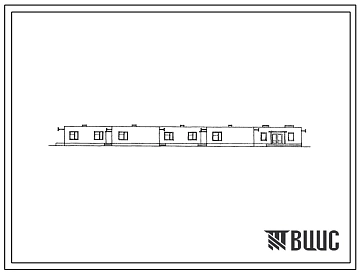 Типовой проект 214-1-147с Детские ясли-сад на 90 мест, для строительства в 1В, 2В, 3А, 3Б, 3В, 4Г климатических подрайонах сейсмичностью 8 и 9 баллов