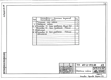 Альбом 14 Задание заводу-изготовителю ГМА