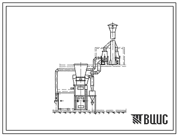 Типовой проект 406-9-32  Сушило для песка в кипящем слое производительностью 25 т/час на газе и мазуте
