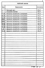 Альбом 8 Ведомости потребности в материалах  