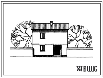 Типовой проект 144-217-11с/1 Двухэтажный одноквартирный жилой дом с квартирой типа 5Б в двух уровнях. Для индивидуального строительства.
