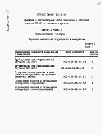 Альбом 10 Ведомости потребности в материалах. Часть 1, часть 2, часть 3, часть 4, часть 5