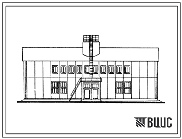 Типовой проект 409-28-25 Бетоносмесительная установка производительностью 15 м3/час СБ-70. Закрытое исполнение