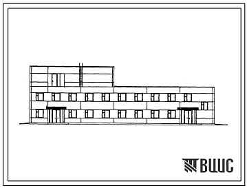 Типовой проект 416-4-108.86 Здание бытовых помещений на 250 рабочих с буфетом