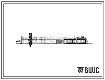 Типовой проект 224-1-86П Здание десятилетней общеобразовательной школы на 30 классных помещений (1176 учащихся). Для строительства во 2 и 3 строительно-климатических зонах, на грунтах 2 типа просадочности.