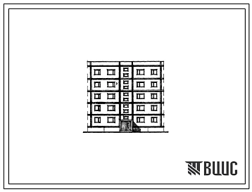 Типовой проект 133-011 Блок-секция пятиэтажная 15-квартирная рядовая 2Б-2Б-2Б.