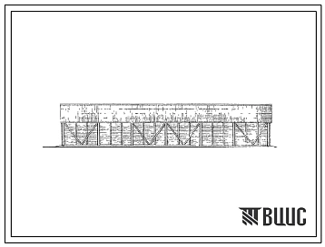 Типовой проект 411-1-35 Навес для лесохозяйственных машин.