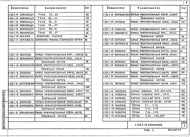 Выпуск 1 Рабочие чертежи