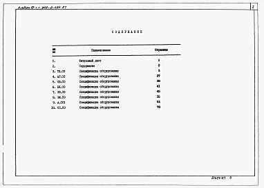 Альбом 7 Спецификации оборудования (из ТП 902-2-434.87)  