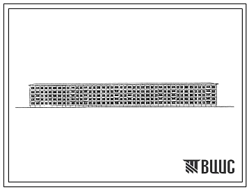 Типовой проект 1-464Д-94 Пятиэтажный восьмисекционный дом на 119 квартир (однокомнатных 19, двухкомнатных 59, трехкомнатных 31, четырехкомнатных 10).