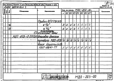 Конструкторская документация дроссель путевой МДО-103-00