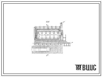 Проект 10986 Печь нагревательная с выкатным подом площадью 34,2 м², на газе