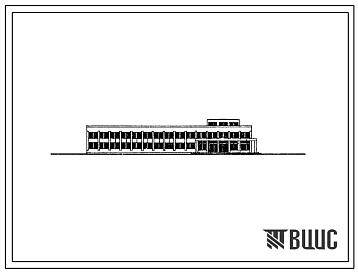 Типовой проект 234-1-11 Общественно-бытовой корпус для универсального здания профессионально-технического училища на 480 учащихся для строительства во 2 и 3 строительно-климатических зонах.