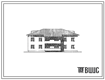 Типовой проект 114-52-246с.84 2-этажный 1-секционный дом на 6 квартир типа 2Б, 3Б. Для строительства во 2В и 3В климатических подрайонах Казахской ССР сейсмичностью 7,8 и 9 баллов.