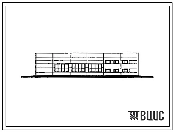 Типовой проект 503-1-93.13.91 Гараж на 15 грузовых автомобилей с открытой стоянкой. Стены панельные (для строительства в Западно-Сибирской зоне)