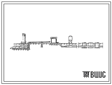 820-3-49.84 Насосные станции блочно-комплектные полной заводской готовности подачей 0,3-1 м?/с, напором до 100 м для закрытых оросительных систем с отечественным оборудованием (с насосами типа Д и ЦН). Пятиагрегатная блочно-комплектная насосная станция с