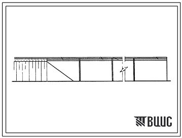 Типовой проект 401-2-34.83 Эстакады для разгрузки породы из вагонов колеи 750 мм на складах открытого хранения. Рамный тип