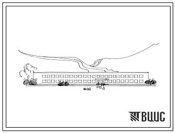Типовой проект 224-1-154с/73 Восьмилетняя общеобразовательная школа на 320 учащихся, для строительства в 3Б и 4Б климатических подрайонах сейсмичностью 7 и 8 баллов