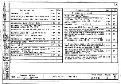 Альбом 9 Изделия заводского изготовления