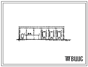 Типовой проект 903-1-10 Котельная на 3 котла и ДКВР-20-13. Полуоткрытая компоновка. Топливо газ и мазут