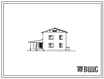 Типовой проект 144-52-242с.84 2-этажный 1-квартирный жилой дом с 4-комнатной квартирой для индивидуальных застройщиков в двух уровнях. Для строительства во 2В и 3В климатических подрайонах Казахской ССР сейсмичностью 7, 8 и 9 баллов.