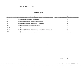 Альбом 3 Спецификация оборудования.    