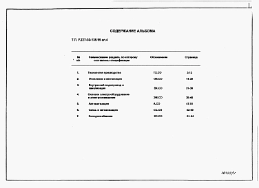 Альбом 4 Спецификация оборудования