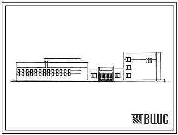 Типовой проект 225-1-468.86 Общеобразовательная школа на 13 классов (504 учащихся) со стенами из камня известняка-ракушечника