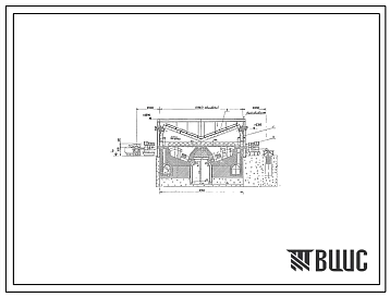 Проект 59149 Печь термическая проходная для нагрева длинномерных изделий размерами пода 9,7х8,6 м, на газе