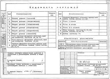Альбом 6 Водопровод, канализация, газопровод. Часть 3 