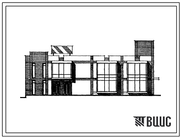 Типовой проект 275-15-15с.83 Магазин товаров повседневного спроса торговой площадью 250 м2. Для строительства в 3Б климатическом подрайоне сейсмичностью 7 баллов