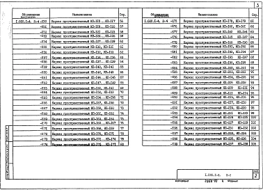 Выпуск 2-4 Части 1, 2 Колонны. Пространственные каркасы, арматурные и закладные изделия (вариант армирования изделий сталью классов Ат-ІVC  и Врп-І). Рабочие чертежи