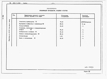 Альбом 3 Сборник спецификаций оборудования