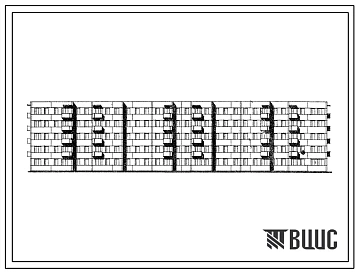 Типовой проект 111-75-12 Пятиэтажный шестисекционный жилой дом на 89 квартир (однокомнатных 1А-5, 1Б-19, двухкомнатных -2Б-45, трехкомнатных 3Б-10, четырехкомнатных 4А-10). Для строительства в 1А, 1Б, 1Г климатических подрайонах.