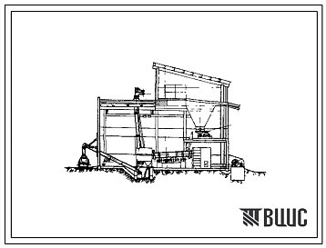 Типовой проект 501-19 Пескосушильная установка для локомотивов производительностью 20 м3/сутки.
