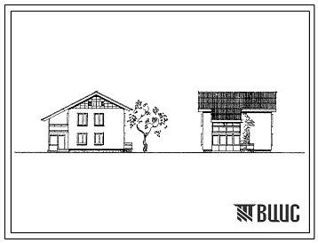 Типовой проект 144-52-221с 2-этажный 1-квартирный жилой дом с квартирой типа 5Б для индивидуальных застройщиков. Для строительства во 2В и 3В климатических подрайонах Казахской ССР сейсмичностью 7,8 и 9 баллов.