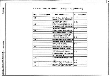 Альбом 4 Спецификации оборудования