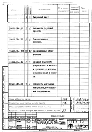 Альбом 4 Тепловой контроль и автоматика. Рабочая документация