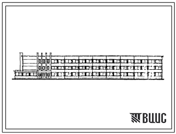 Типовой проект 416-1-80 Здание административно-бытового назначения для предприятий мясо-молочной промышленности на 400 человек.