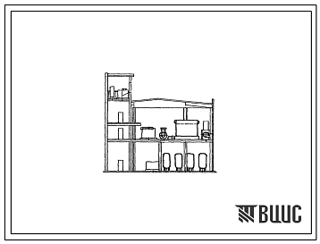 Типовой проект 903-1-111 Котельная с тремя водогрейными котлами ПТВМ-30М с закрытой системой теплоснабжения. Топливо газ и мазут. Теплоноситель вода