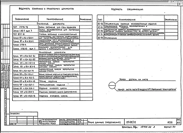 Альбом АС.01 Архитектурно-строительные решения ниже отм.0.000