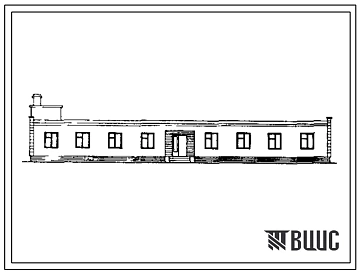 Типовой проект 416-5-1 Казарма ВОХР. Тип 1