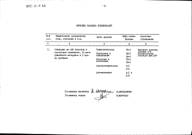 Альбом 2 Заказные спецификации