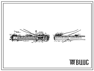 Типовой проект 294-3-13с Открытый плавательный бассейн с ванной 25х15 м и детской ванной 10х4 м для строительства в 4 климатическом районе сейсмичностью 7-8 баллов